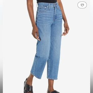 Madewell The Perfect Vintage Wide Leg Crop Jean